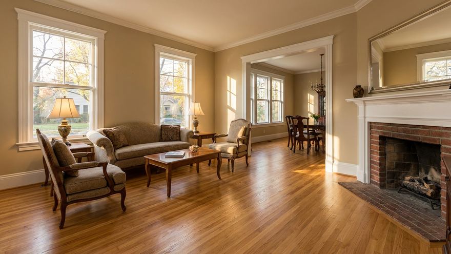 East Sacramento colonial after: Amber Oak KO-128