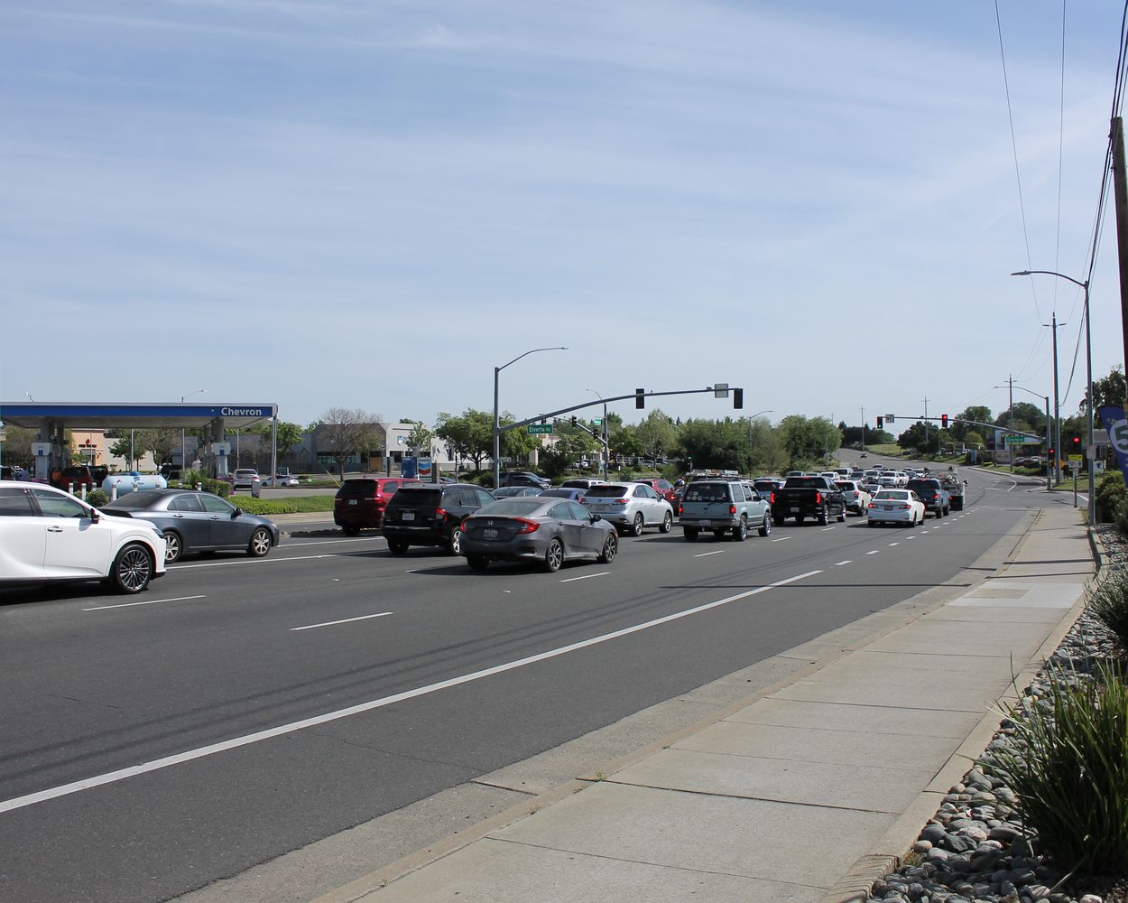 A street in Antelope, California