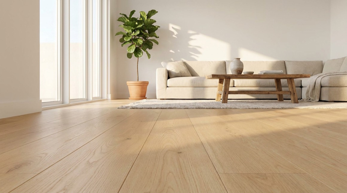 Natural White Oak KH-201 installed