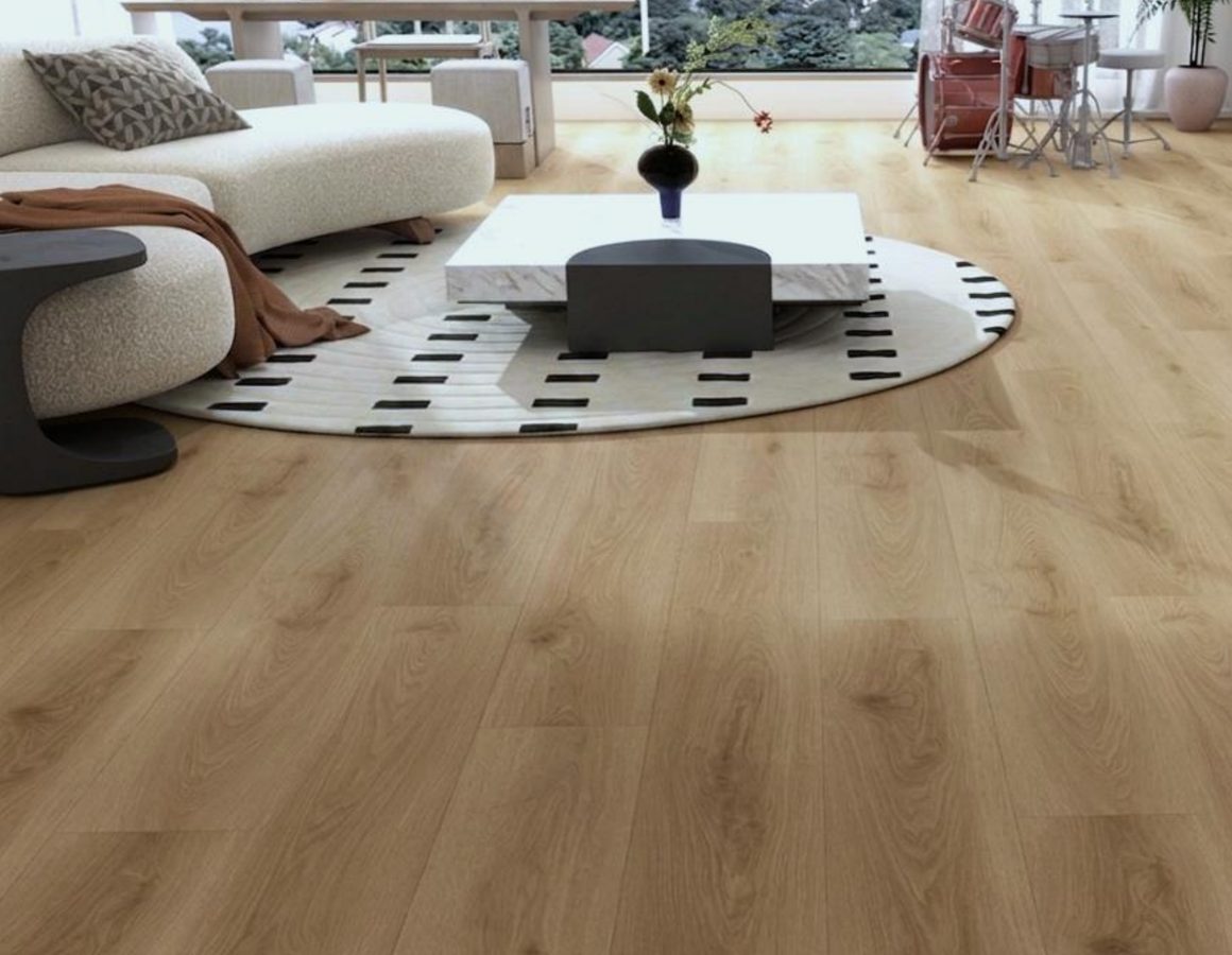 Linen Oak KO-127 installed