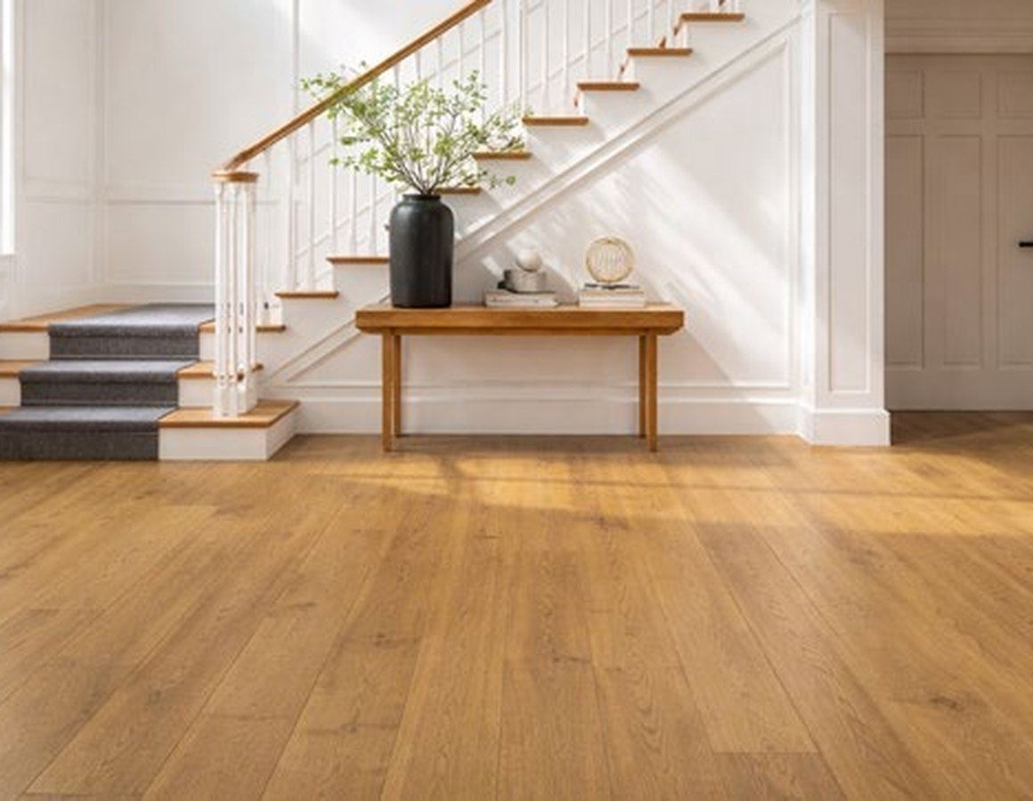 Butterscotch Oak KV-405 installed